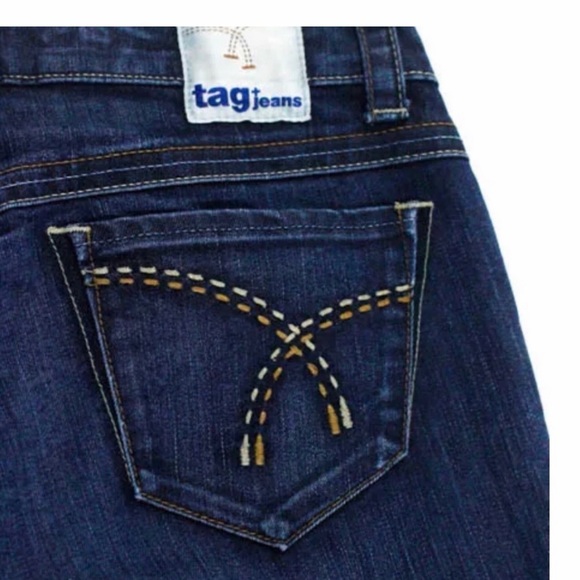 TAG JEANS Women's Dark Blue Boot Cut Jeans - Picture 3 of 6